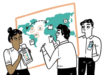 Identifying the problem, a shipping logistics case study